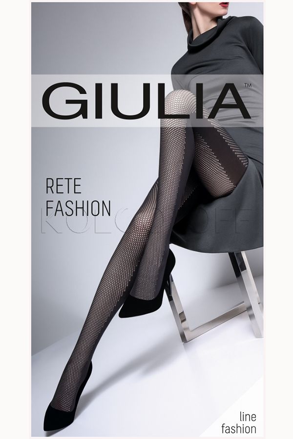 Колготки жіночі з візерунком GIULIA Rete Fashion 80 model 2